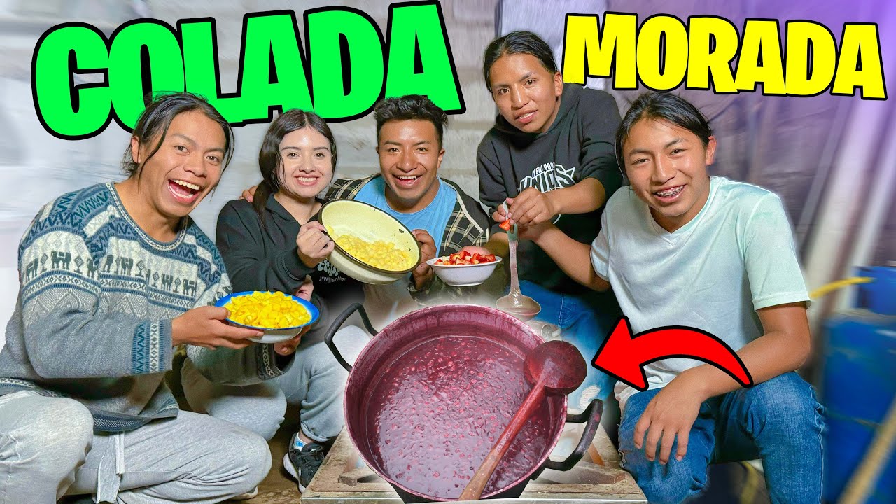 Preparamos COLADA MORADA Ecuatoriana 🇪🇨 | FERNANDO OTAVALO VLOGS