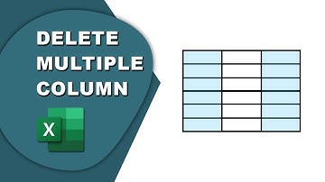 Delete multiple columns in Excel without scrolling