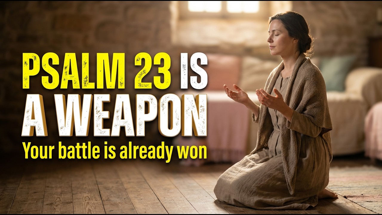 Ваша религия дала вам стихотворение, но Бог дал вам оружие. Объявление войны из 23-го псалма.