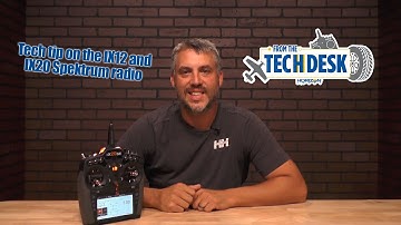 Tech tip on the IX12 and IX20 Spektrum radio.