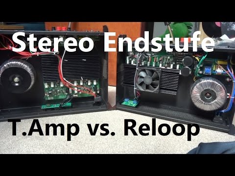 T.Amp E400 und Reloop Dominace 702 Endstufen Vergleich