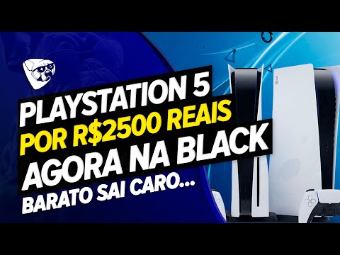 Black Friday] Começam os descontos em jogos, PS5 e acessórios