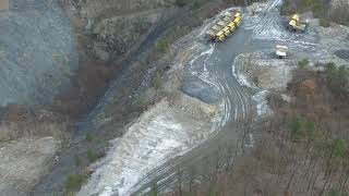 Strip mines, ATV's, and a patch town near Hazleton, Pa. via DJI Phantom 3 Pro