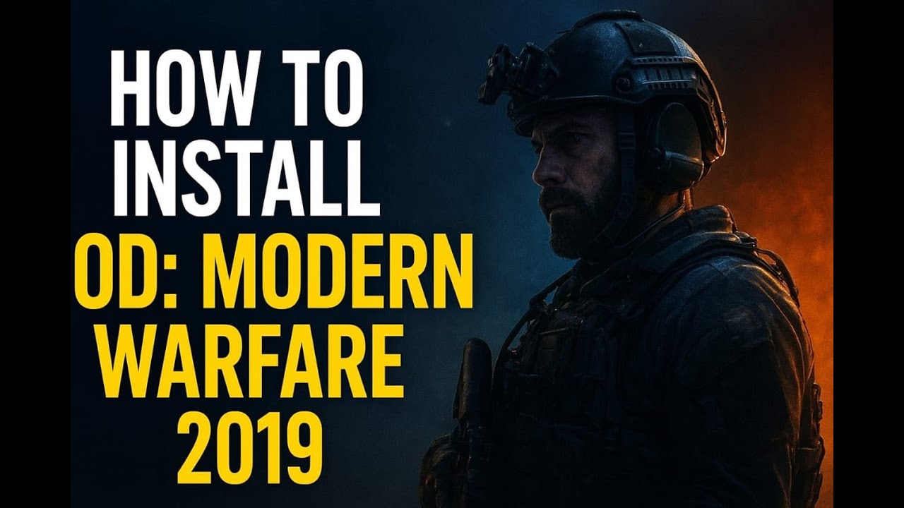 Cod Install How to install cod modern warfare 2019 in Sinhala Tutorial... - YouTube
