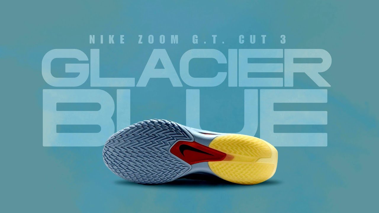 新品 NIKE G.T. CUT3 GLACIER BLUE 25cm Nike Zoom GT Cut 3 Glacier Blue / White - Jan 2025 - DV2913