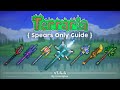 COMPLETE Spears Only Guide for Terraria 1.4.4.9 (Melee Subclass)