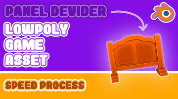 Low-Poly 3D Game Asset Creation Process