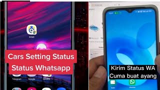HOW TO RESTORE WA STATUS PRIVACY ONLY SHARE WITH