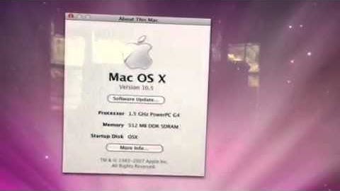 Mac Mini dual boot OS X and MorphOS 3.9