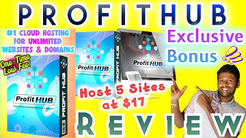 ProfitHub Review & Dashboard DEMO 🔴 Unlimited Websites, Hosting & Domains 🧲 SURPRISING Bonuses!!! 🔥