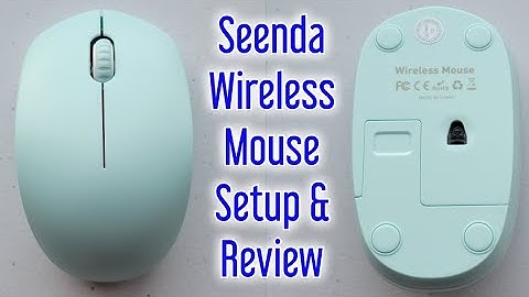 Seenda Wireless Mouse Setup & Review