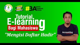 3. Tutorial E learning Mahasiswa   Mengisi Form Absensi