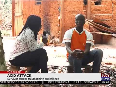 Acid Attack - The Pulse on Joy News (25-4-18)