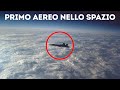 L'aereo che accidentalmente volò nello spazio