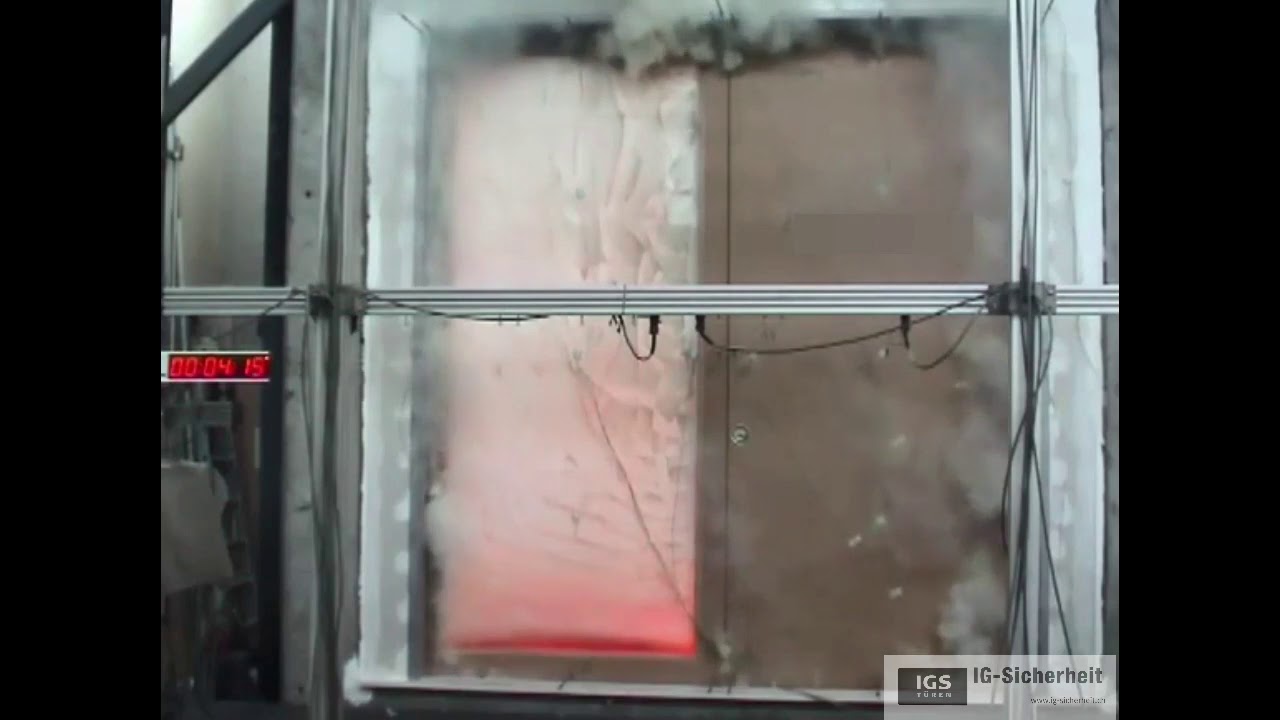IG-Sicherheit - Test Brandschutztür