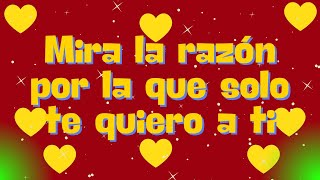 MIRA LA RAZÓN POR LA QUE SOLO TE QUIERO A TI❤️FRASES DE AMOR by Hermosas Frases De Amor 452 views 1 month ago 1 minute, 54 seconds