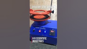 Sieve Shaker | Working |  Soil Testing Instruments | Laboratory Testing Equipment |  Gyratory Type