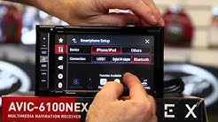 Pioneer's new AVIC 6100NEX 6 2" Navigation radio with Bluetooth, Carplay, DVD, and HD Radio 