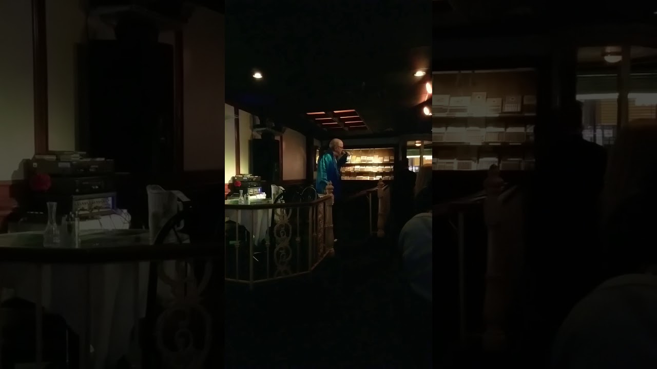 Crooner Al Latta at Kansas City's Cigar Box YouTube