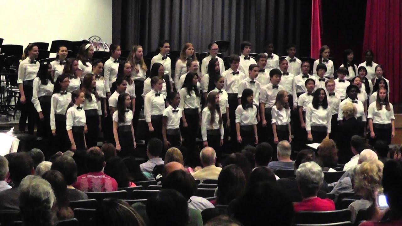 Burleigh Manor Middle School Chamber Choir Ritmo 05/13/2014 YouTube