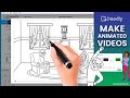 Easy whiteboard animation maker software  doodly tutorial 2024