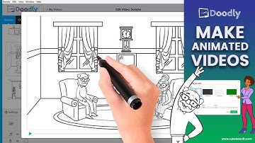 Easy Whiteboard Animation Video Maker Software | Doodly Tutorial 2024