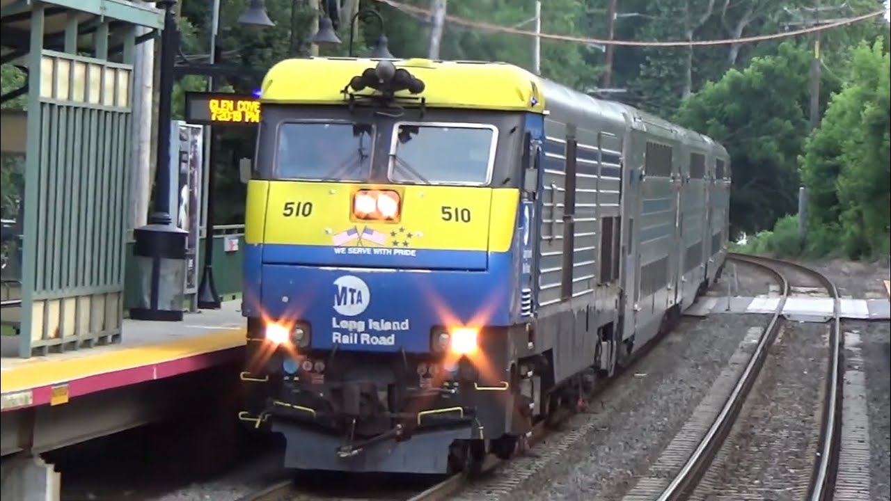 LIRR Vacation Railfanning at Glen Cove and Sea Cliff Ft The Potato