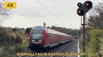 Everyday railway life in Aachen-Eilendorf