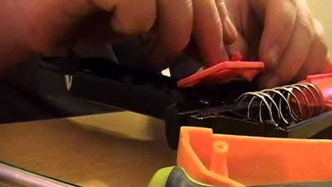 How to modify nerf dart tag pistol [sharpshot]