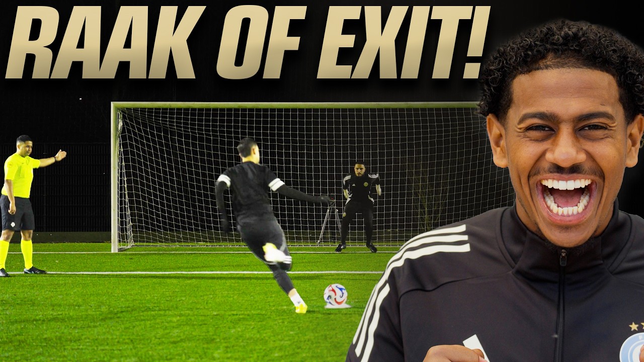 FCF PENALTY CHALLENGE GAAT HELEMAAL MIS 😳⚽