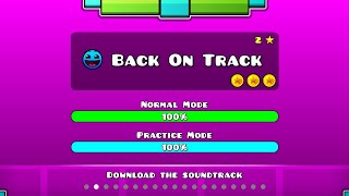 geomety dash #2 back on track (all coins)