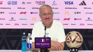 Deschamps on ‘awkward’ questions about Benzema ahead of World Cup final