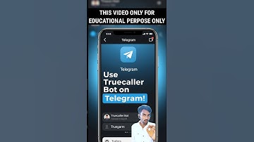 📞 Truecaller Bot on Telegram 🤖
