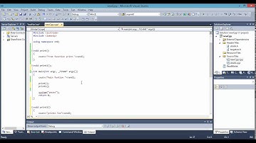 C++ Functions Part 1-2