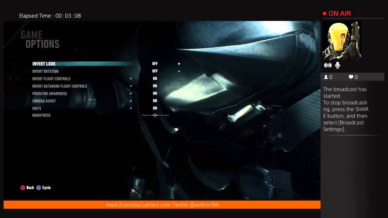 PS4) Batman: Arkham Knight - options & installation - YouTube