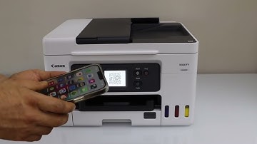 Canon MAXIFY GX4020 WiFi Direct Setup, Find The Password, Connect To SmartPhone.