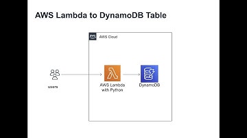 How to put an item in DynamoDB table using AWS Lambda with python