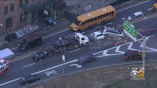Crash On Brooklyn-Queens Expressway Slows Down Traffic