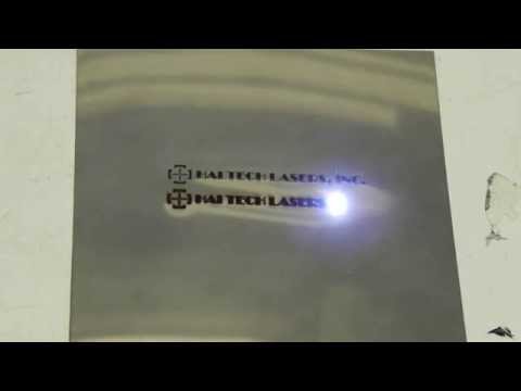 video:Laser Marking on Stainless Steel, Hai Tech Lasers Inc.