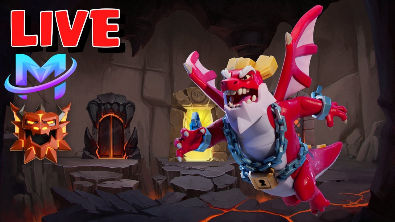 🔴 Streaming until Day 3 UNLEASH THE DRAGON DUKE EVENT! / Ranked Day 5  #supercellcreator