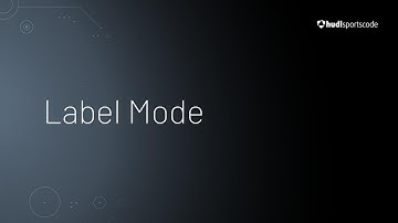 Label Mode • Hudl Sportscode