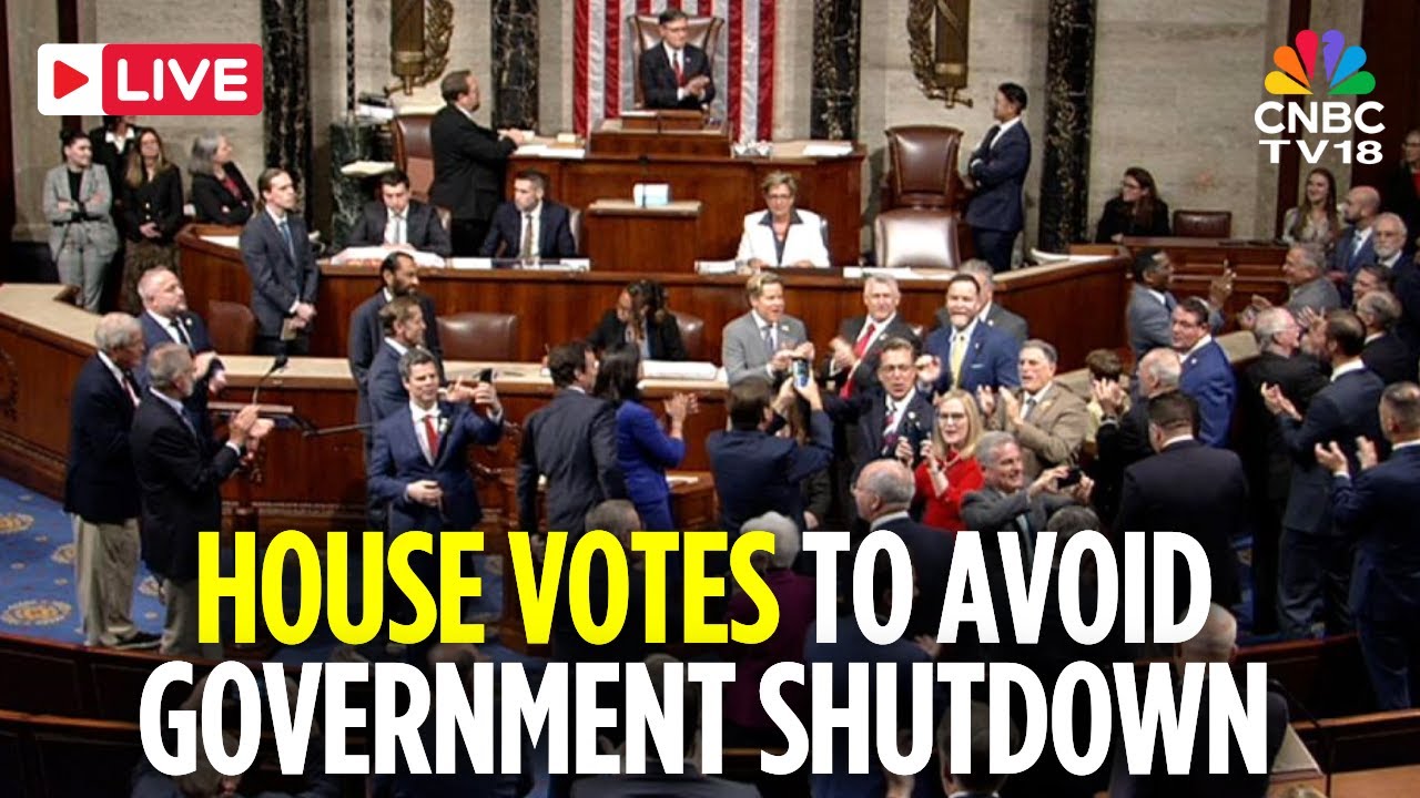 US House LIVE: House Approves Stopgap Funding Bill to Avoid Government ...