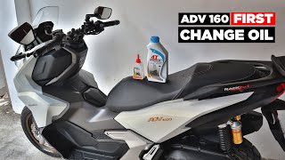 ADV 160 | First Change Oil