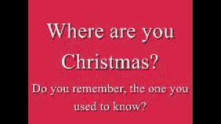 Faith Hill - Where Are You Christmas (Lyrics)