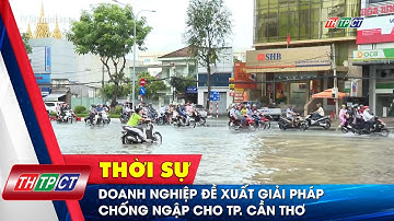 Doanh nghiệp đề xuất giải pháp chống ngập cho TP. Cần Thơ | Cần Thơ TV