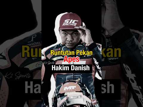 Hakim Danish apes bgt di Hungaria Moto3 #motogp #beritamotogp #shortsvideo