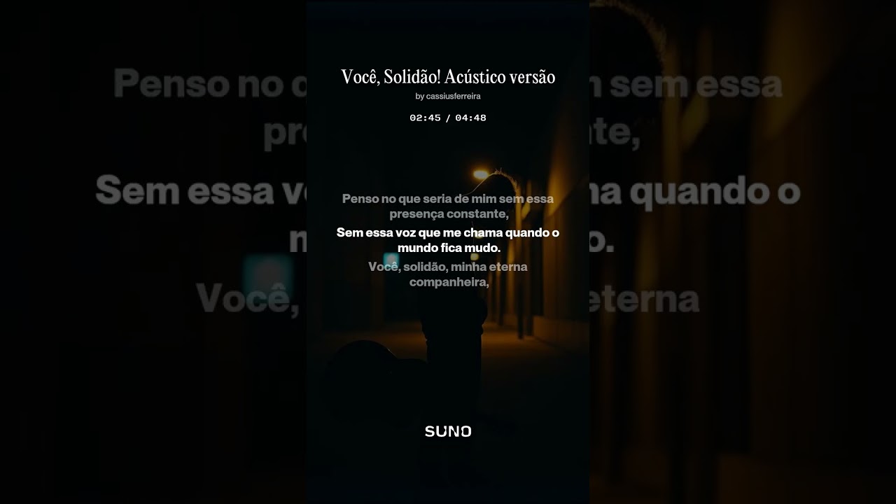 Você, Solidão! Acústico versão