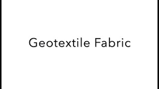Methane Barrier   Geotextile Fabric