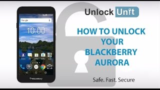 HOW TO UNLOCK BlackBerry Aurora screenshot 2