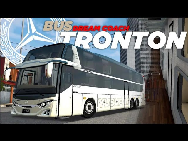 JB3 Mercedes-Benz Dream Coach Tronton Mod BUSSID || 4k video || MR GAMER || class=